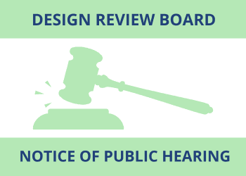 Public Hearing - Design Review Board (1)